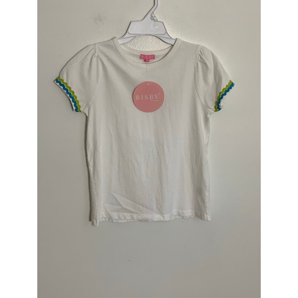 BISBY RicRac Tee, Zest NWT size 8‎